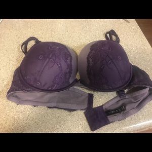 Torrid deep purple push up bra 42D